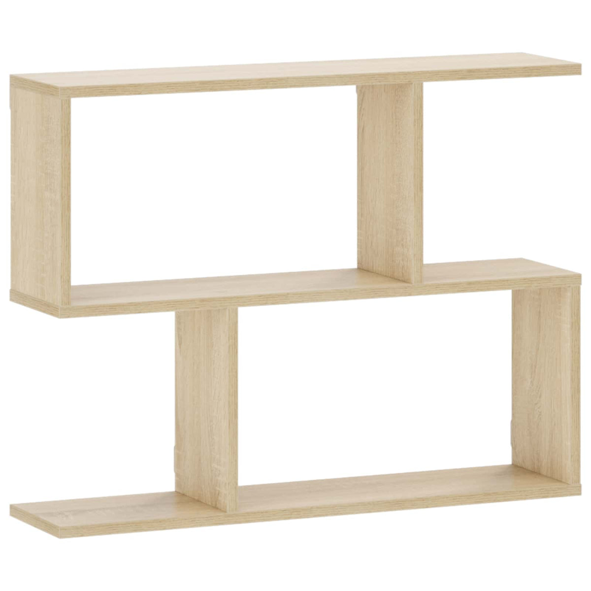 Wall Shelf Sonoma Oak 72 x 17 x 55.5 cm Engineered Wood