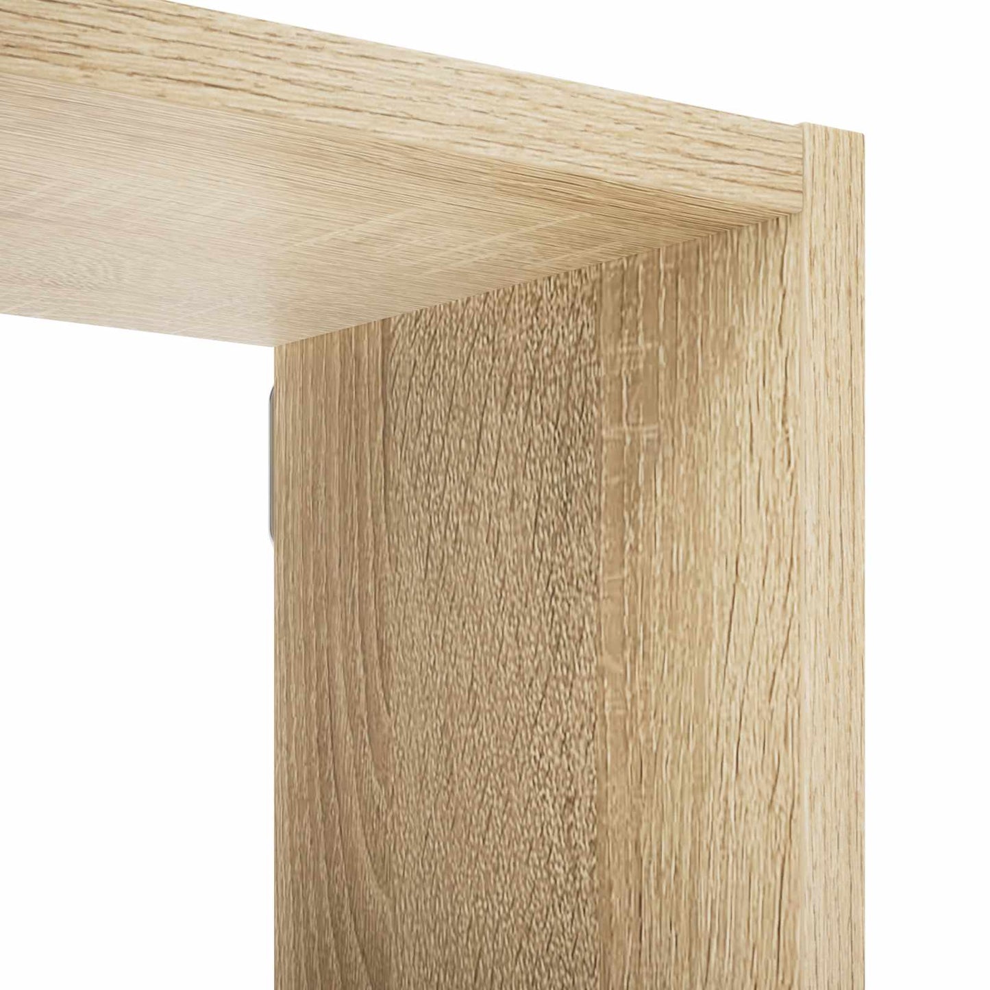 Wall Shelf Sonoma Oak 72 x 17 x 105 cm Engineered Wood