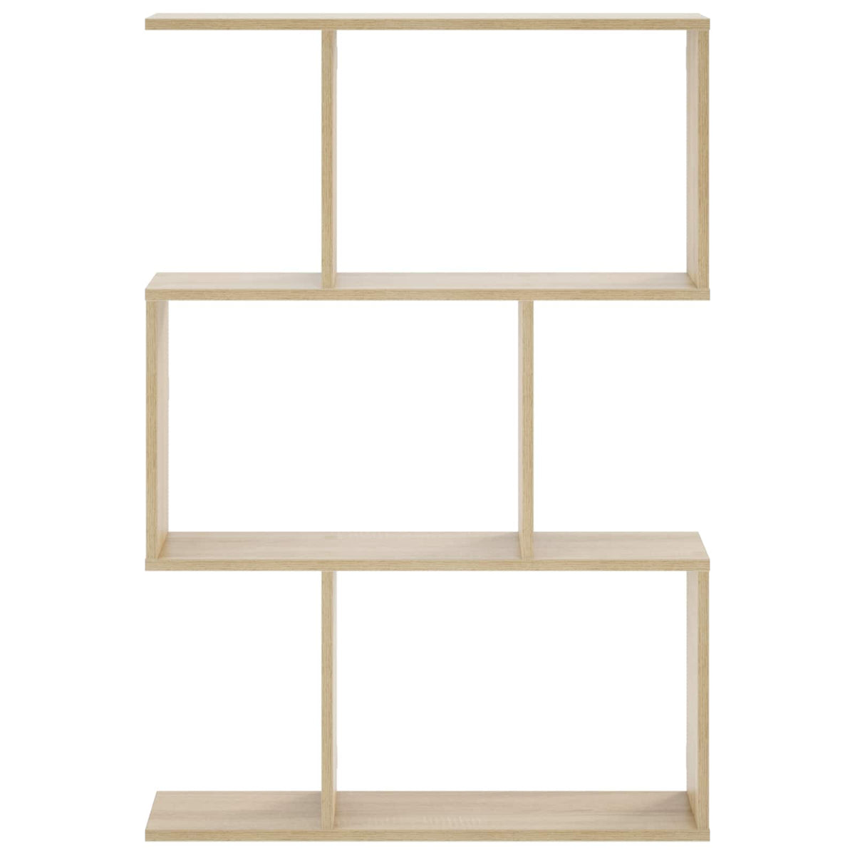 Wall Shelf Sonoma Oak 72 x 17 x 105 cm Engineered Wood