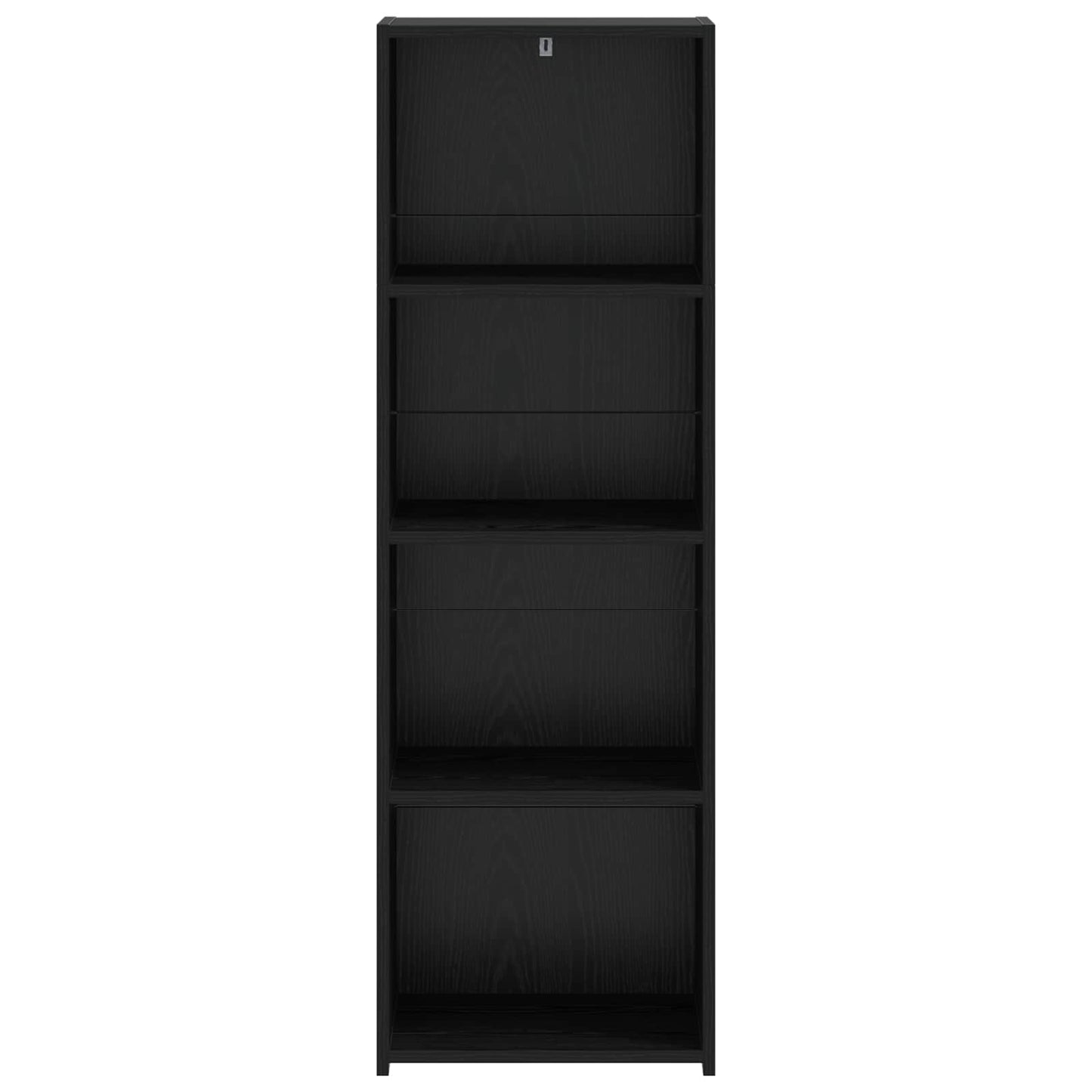 Highboard Black Oak 40 x 41 x 124 cm Engineered Wood