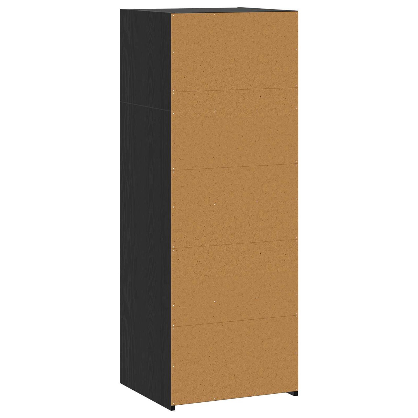 Highboard Black Oak 45 x 41 x 124 cm Engineered Wood