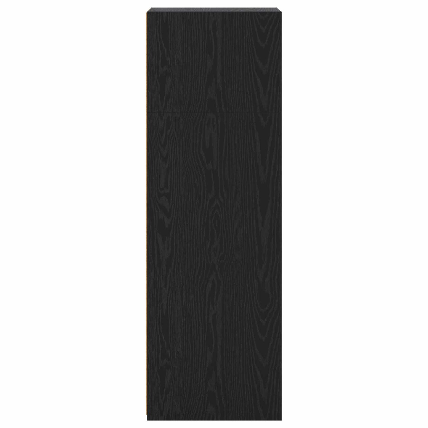 Highboard Black Oak 45 x 41 x 124 cm Engineered Wood