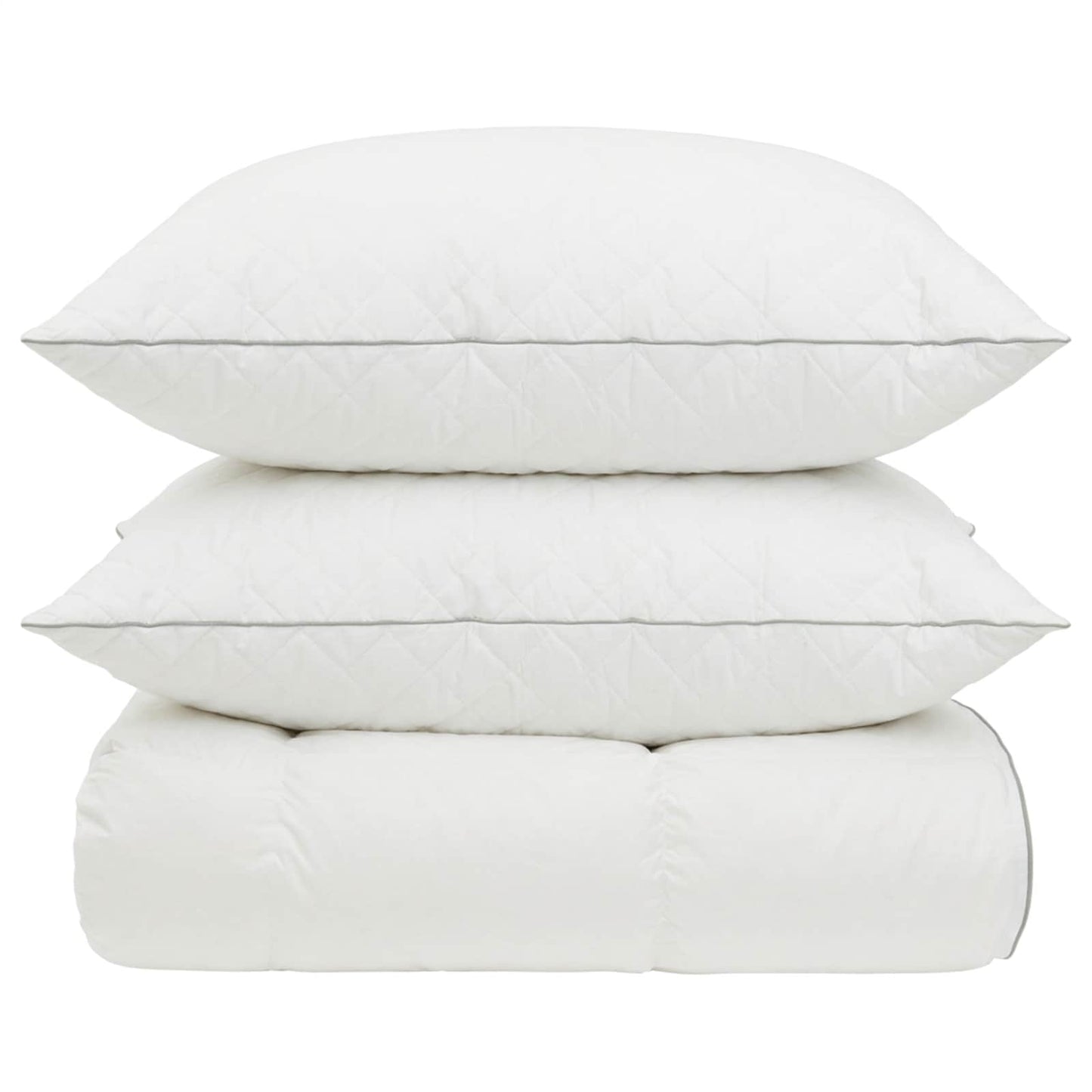 90% Goose Down Duvet Set FULDA 3 pcs 200 x 240 cm All Seasons