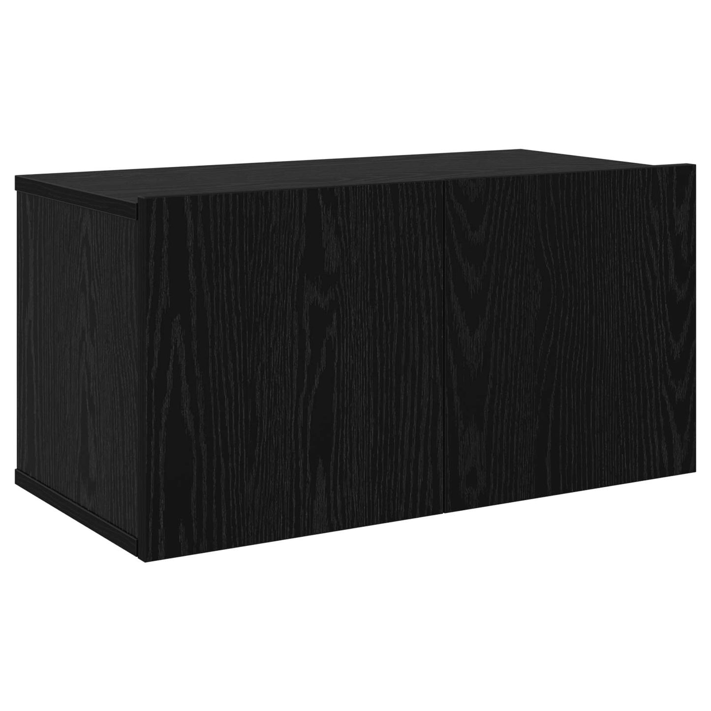 TV Cabinet Set 10 pcs 180 x 30 x 30 cm Black Oak