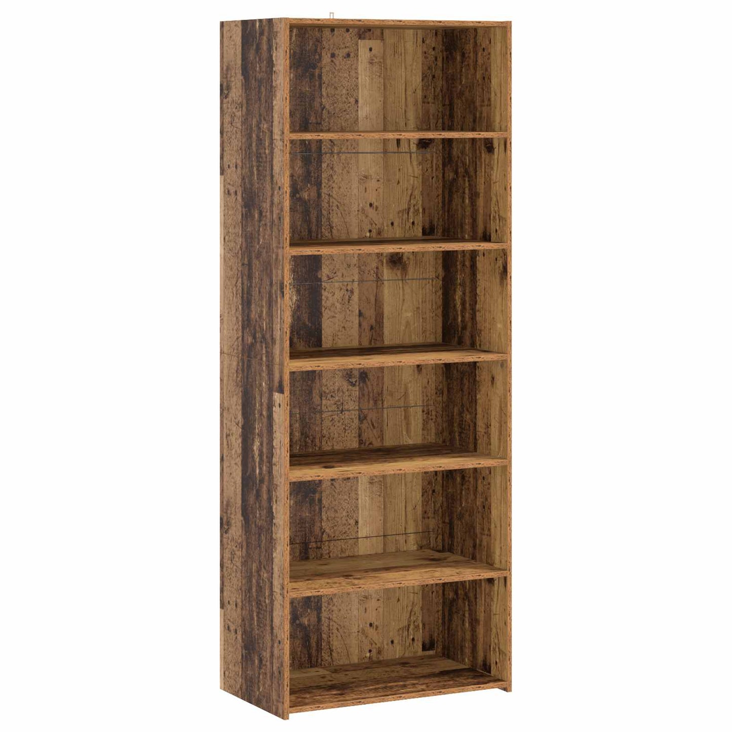 Sideboard Oak Wood 70 x 41 x 185 cm Engineered Wood