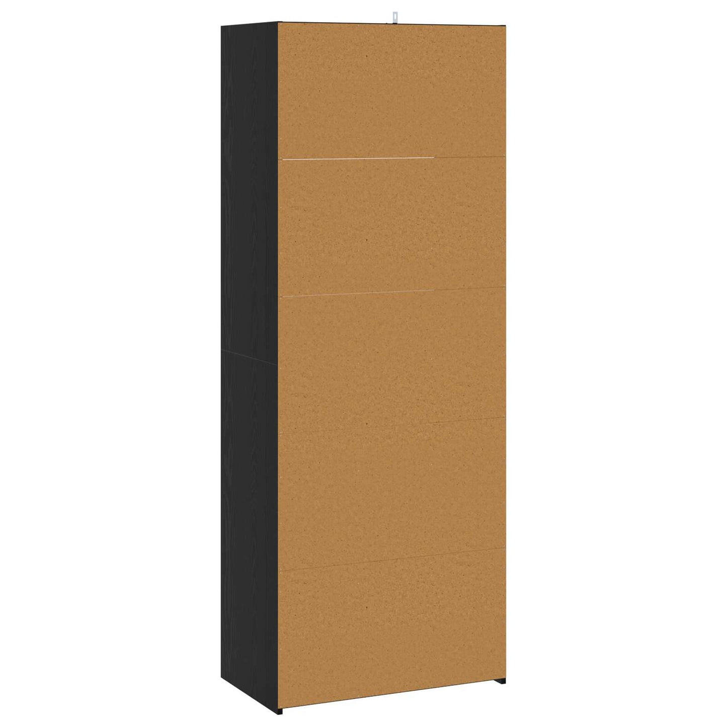 Sideboard Black Oak 70 x 41 x 185 cm Engineered Wood