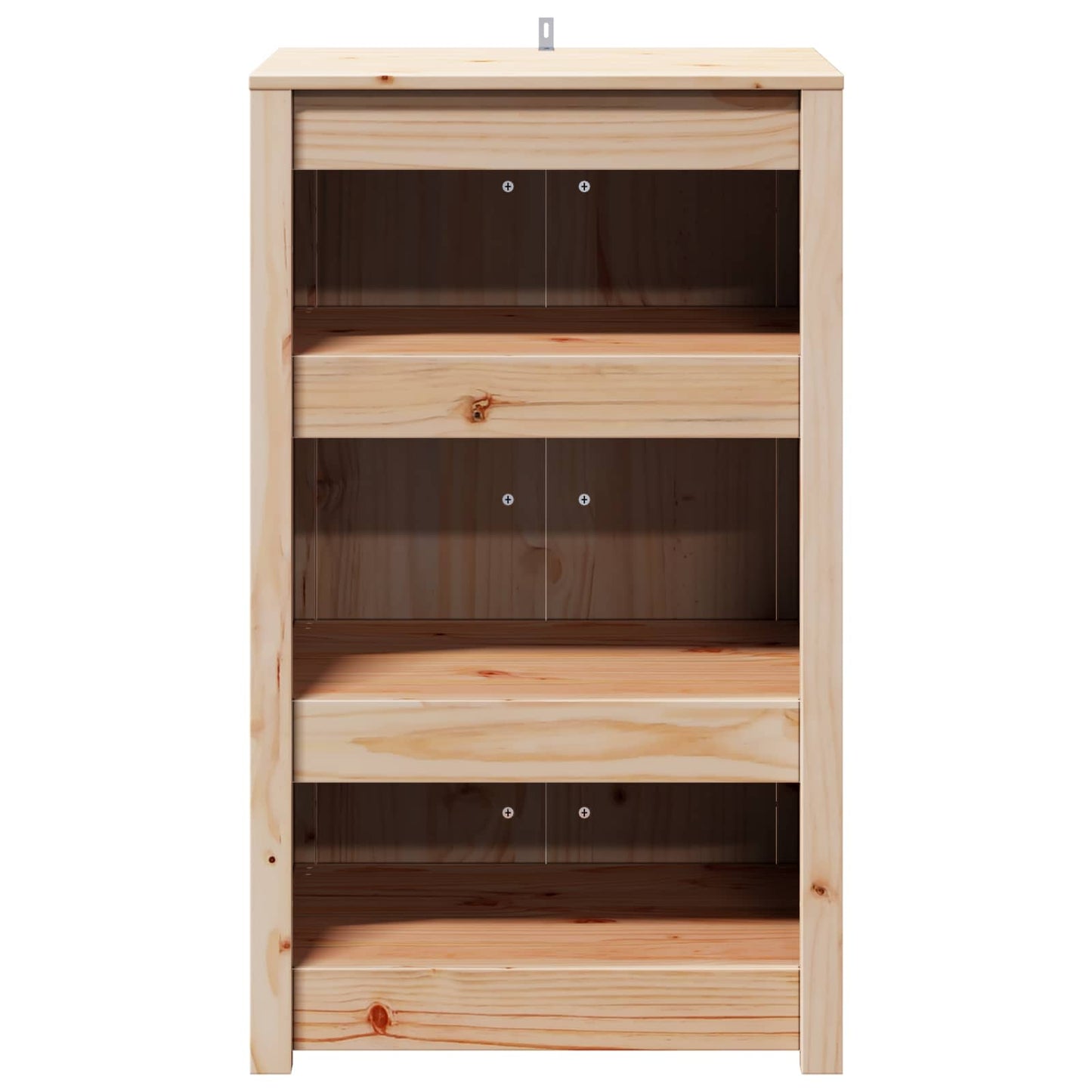 Outdoor Kitchen Cabinet MEPPEL 2 pcs Natural Douglas