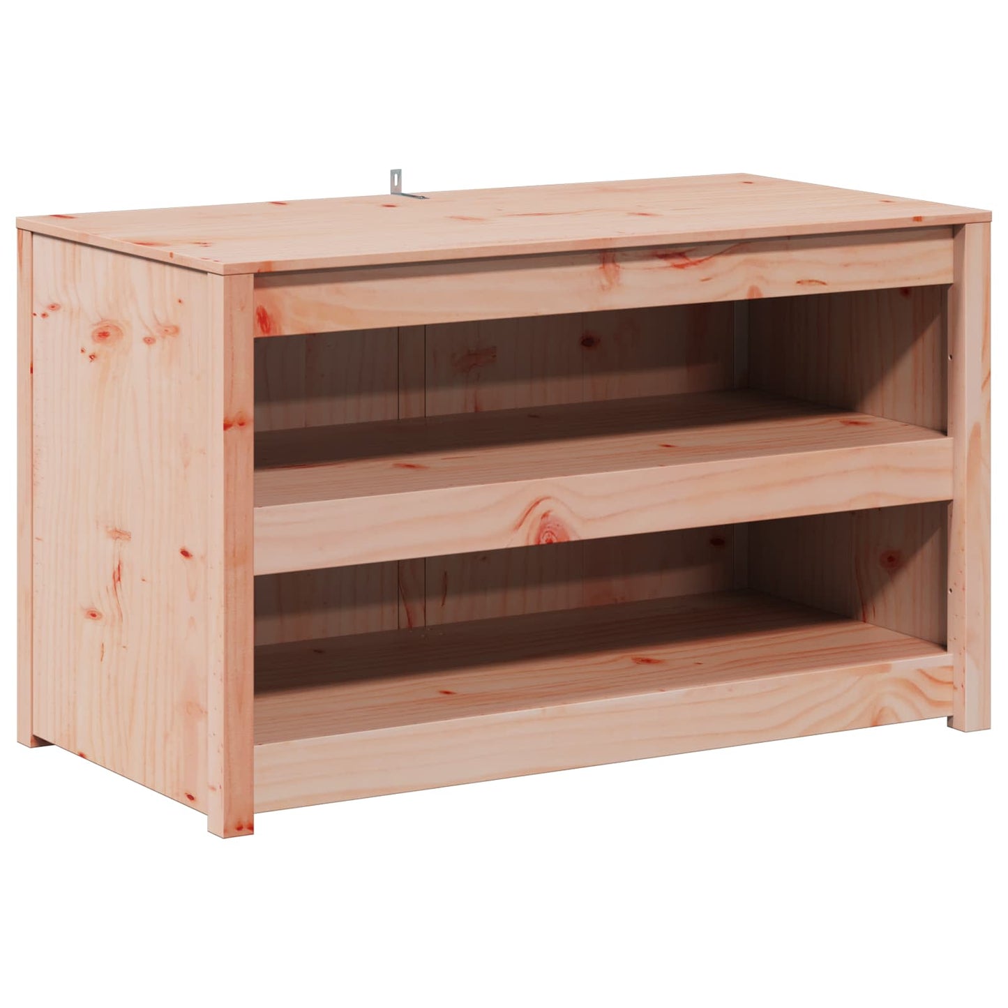 Outdoor Kitchen Cabinet MEPPEL 3 pcs White Solid Pine Wood
