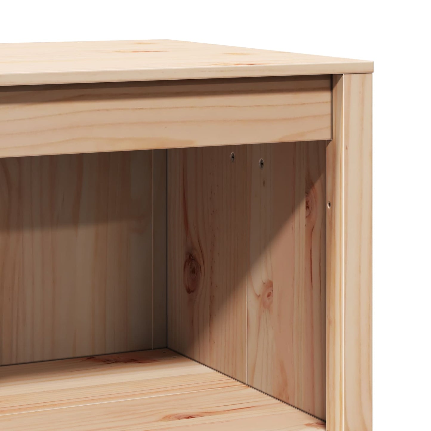 Outdoor Kitchen Cabinet MEPPEL 3 pcs Natural Douglas
