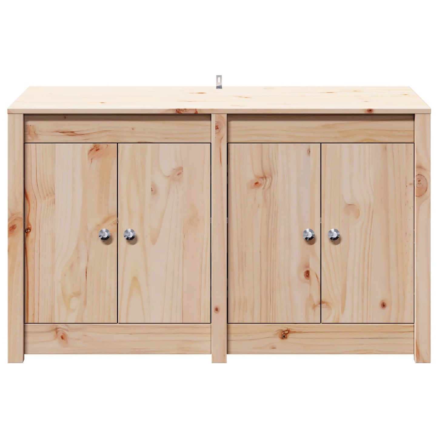 Outdoor Kitchen Cabinet MEPPEL 3 pcs Natural Douglas