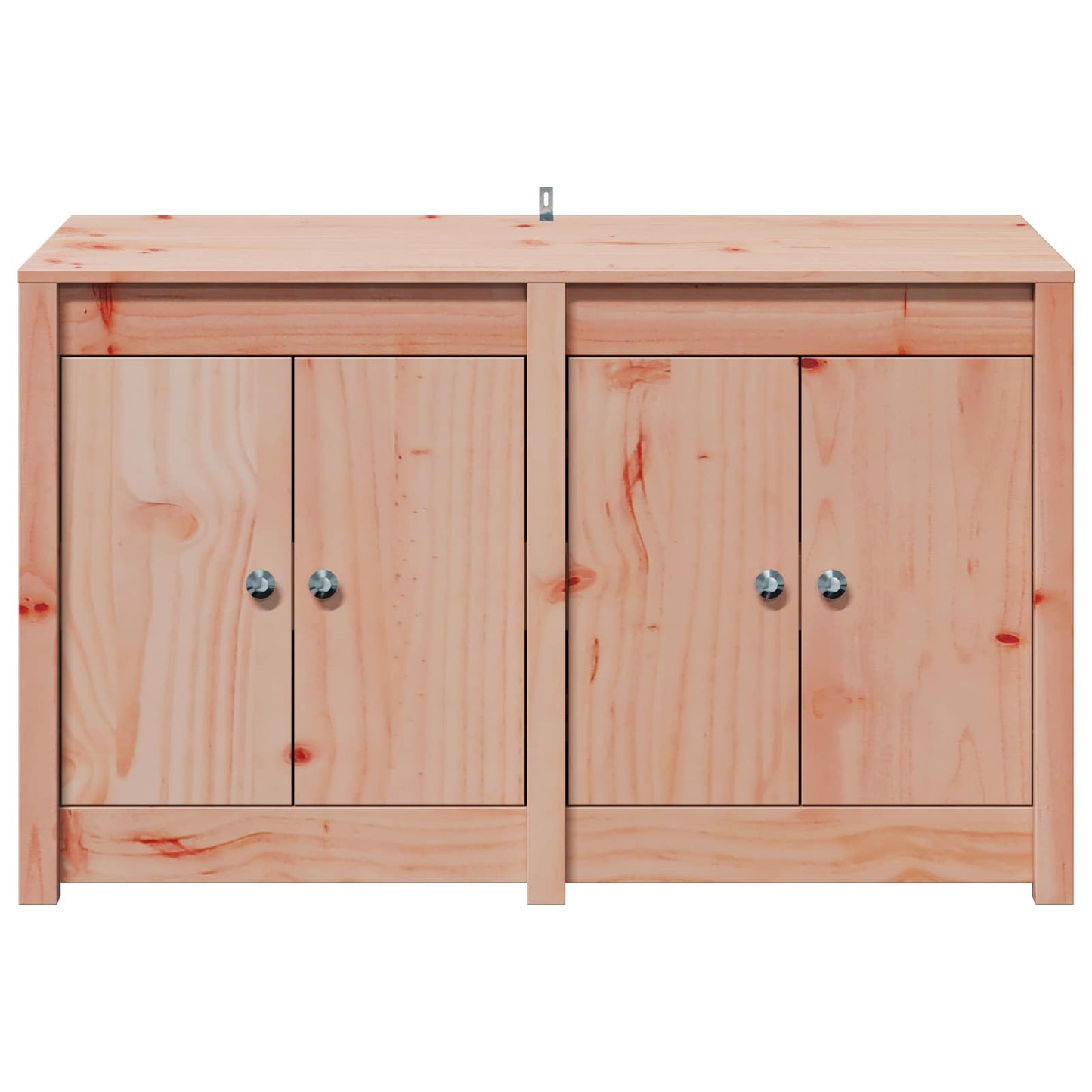 Outdoor Kitchen Cabinet MEPPEL 3 pcs White Solid Pine Wood