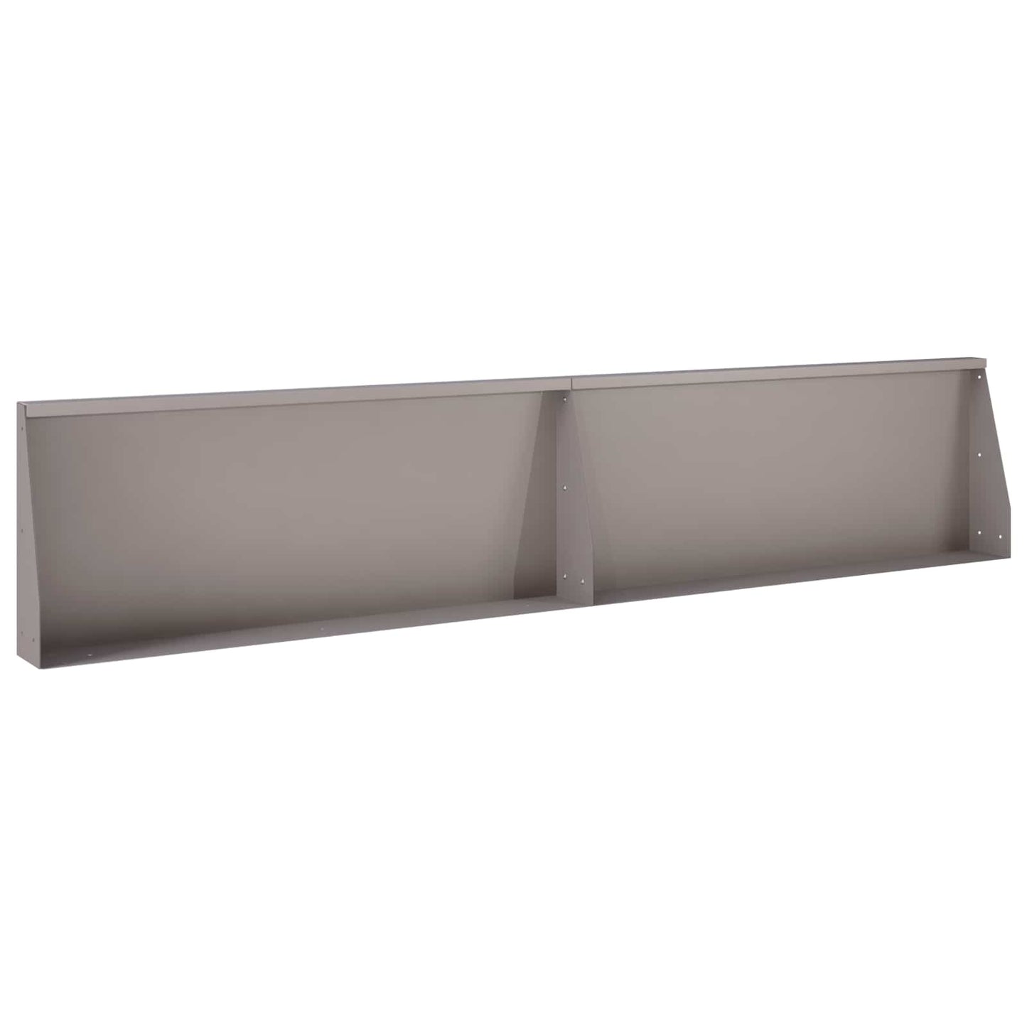 Retaining Wall 2 pcs 100 x 12 x 30 cm Weathering Steel Rusty