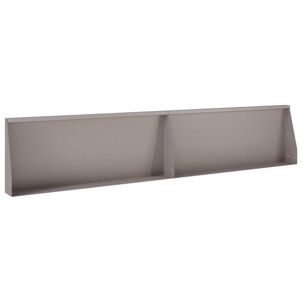 Retaining Wall 2 pcs 100 x 12 x 30 cm Weathering Steel Rusty