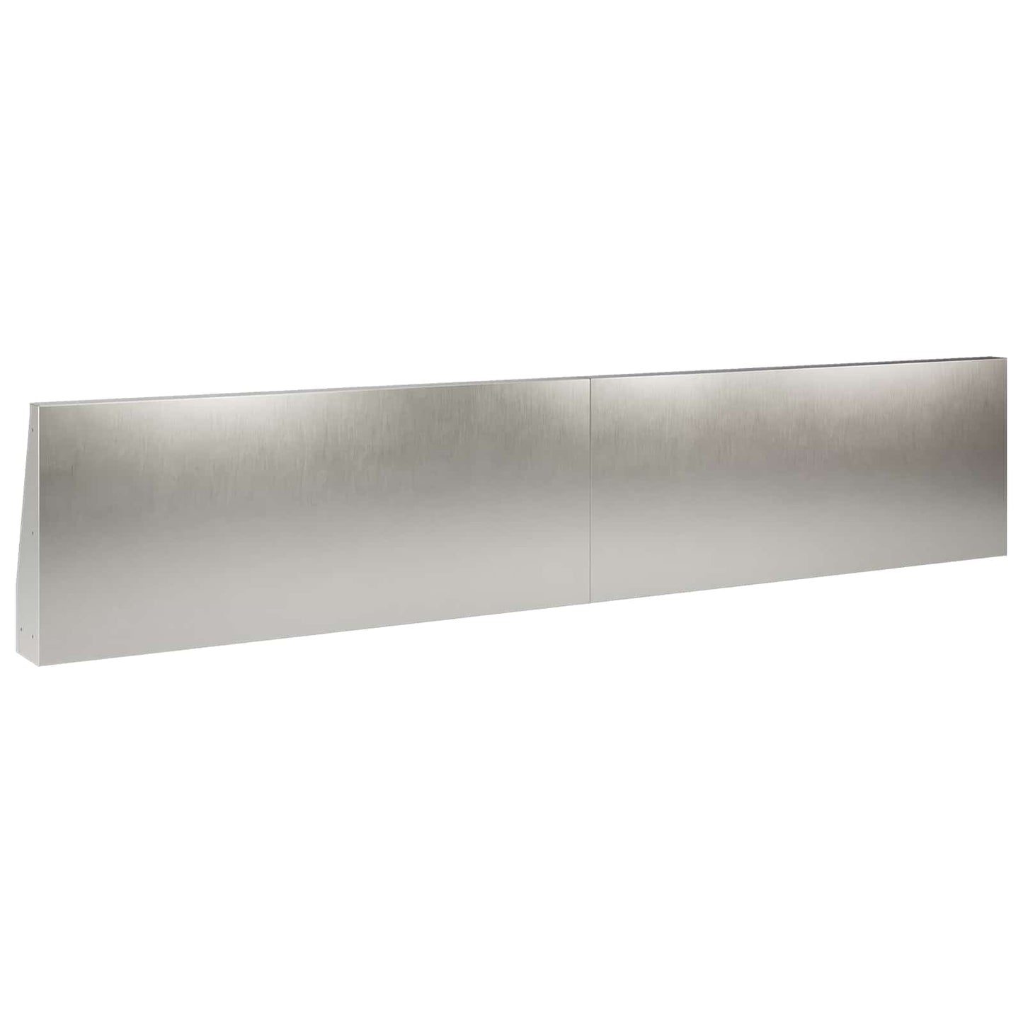 Retaining Wall 2 pcs 100 x 12 x 40 cm Stainless Steel Silver