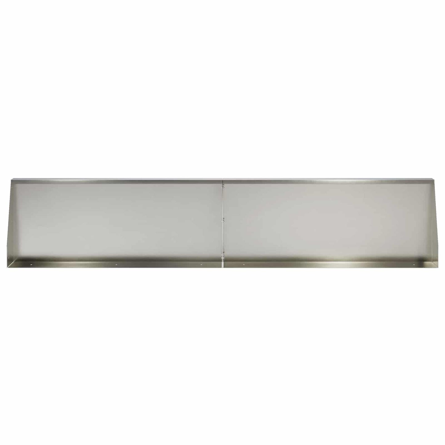 Retaining Wall 2 pcs 100 x 12 x 40 cm Stainless Steel Silver
