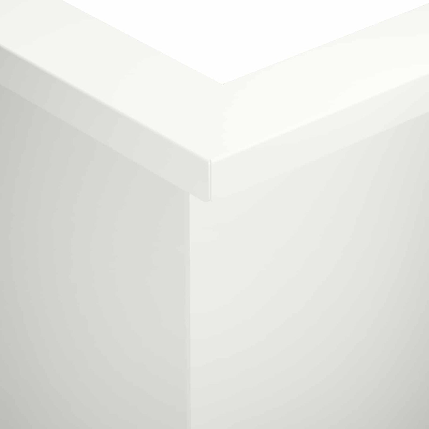 Retaining Wall 2 pcs 50 x 50 x 30 cm Steel White