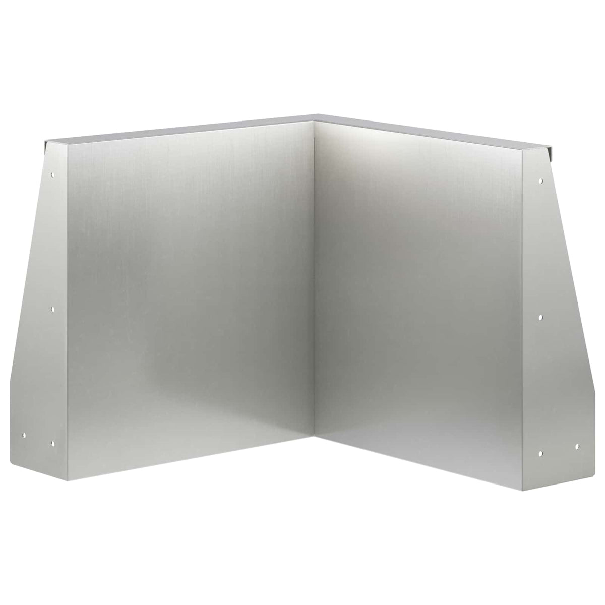 Retaining Wall 2 pcs 50 x 50 x 30 cm Stainless Steel Silver