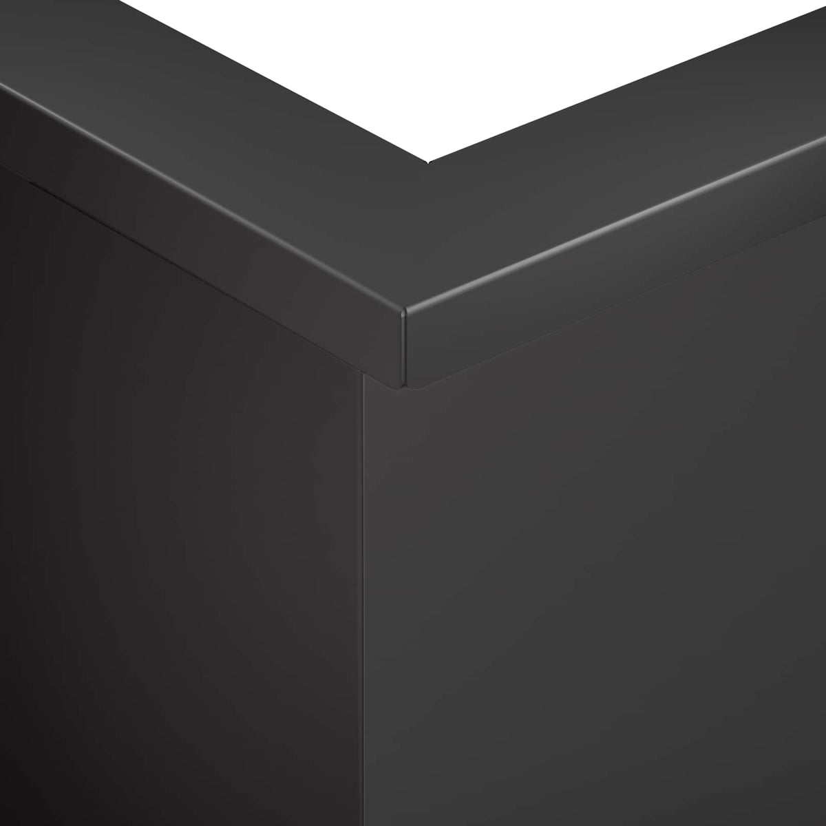 Retaining Wall 50 x 50 x 40 cm Steel Black