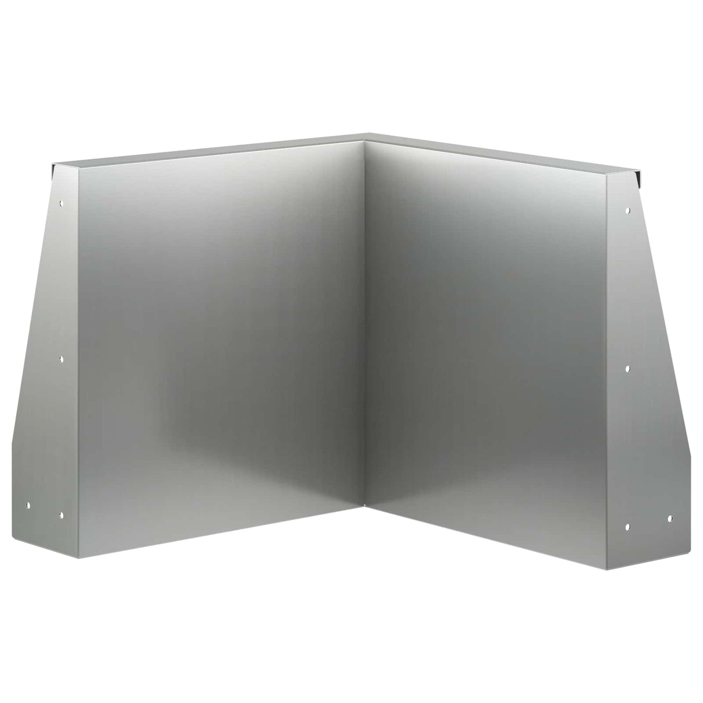 Retaining Wall 50 x 50 x 50 cm Galvanised Steel Silver