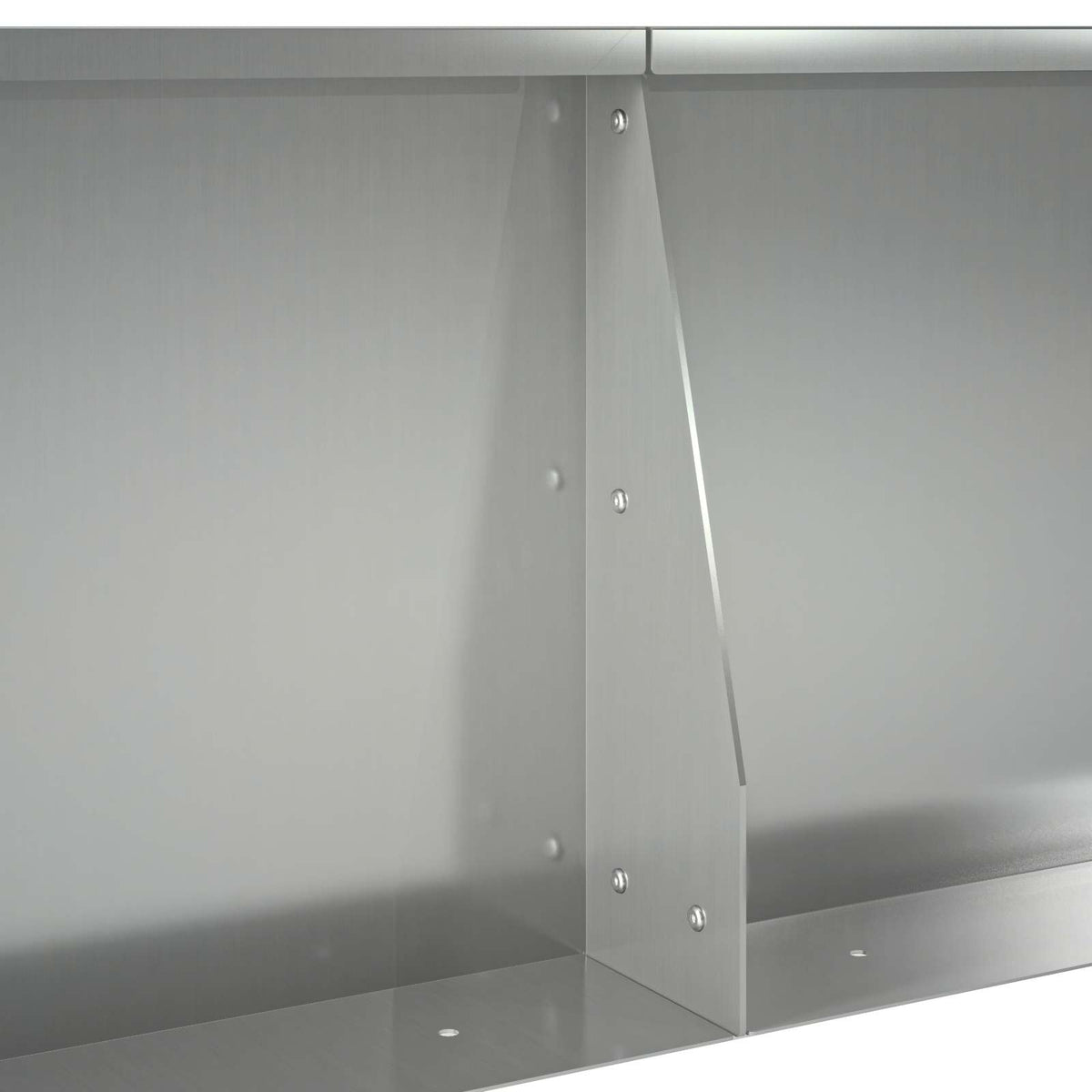 Retaining Wall 2 pcs 50 x 50 x 50 cm Galvanised Steel Silver