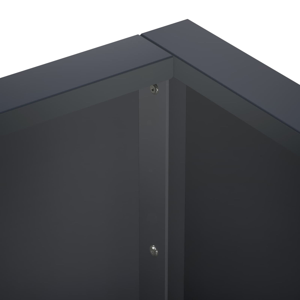Retaining Wall 2 pcs 50 x 50 x 30 cm Steel Anthracite