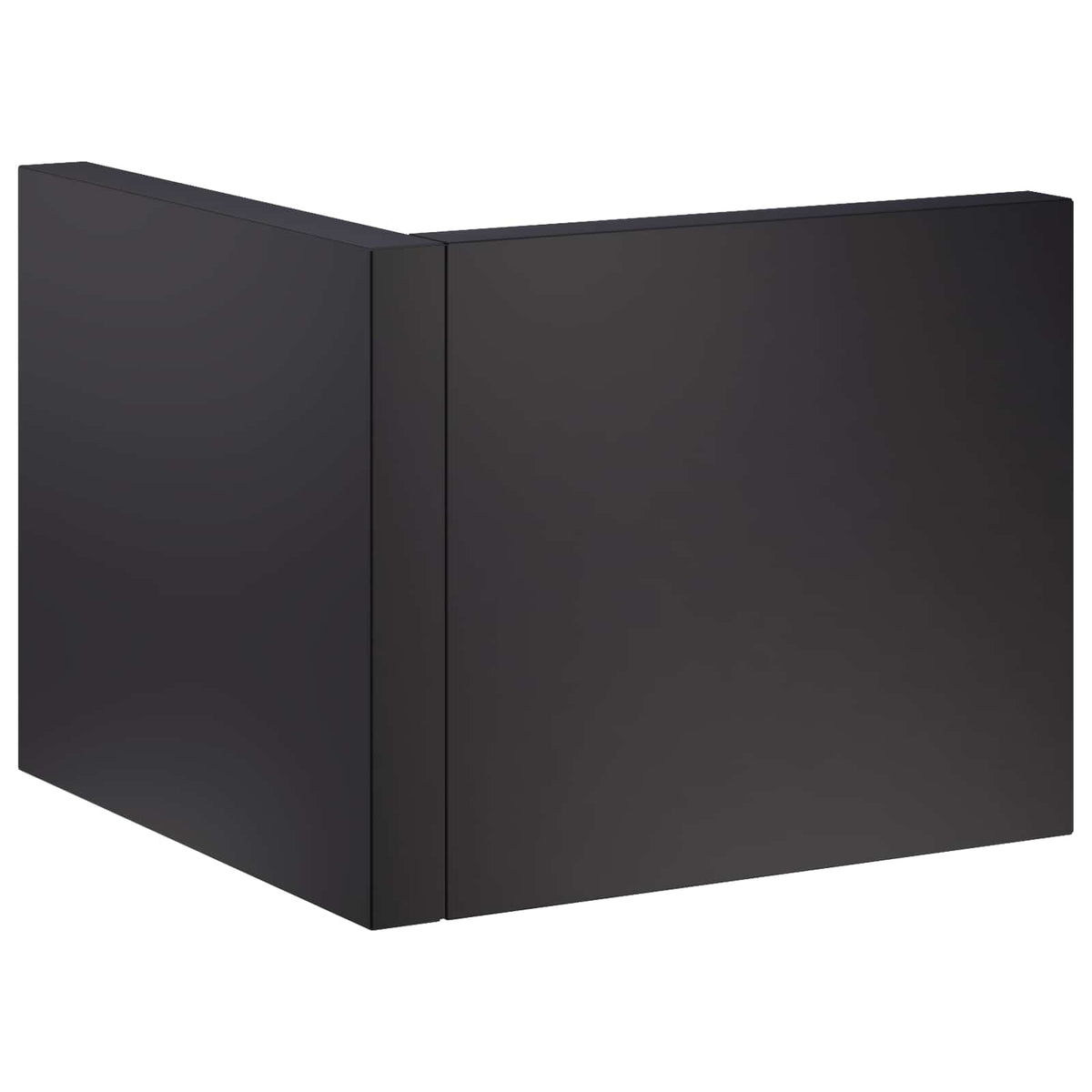 Retaining Wall 50 x 50 x 40 cm Steel Black