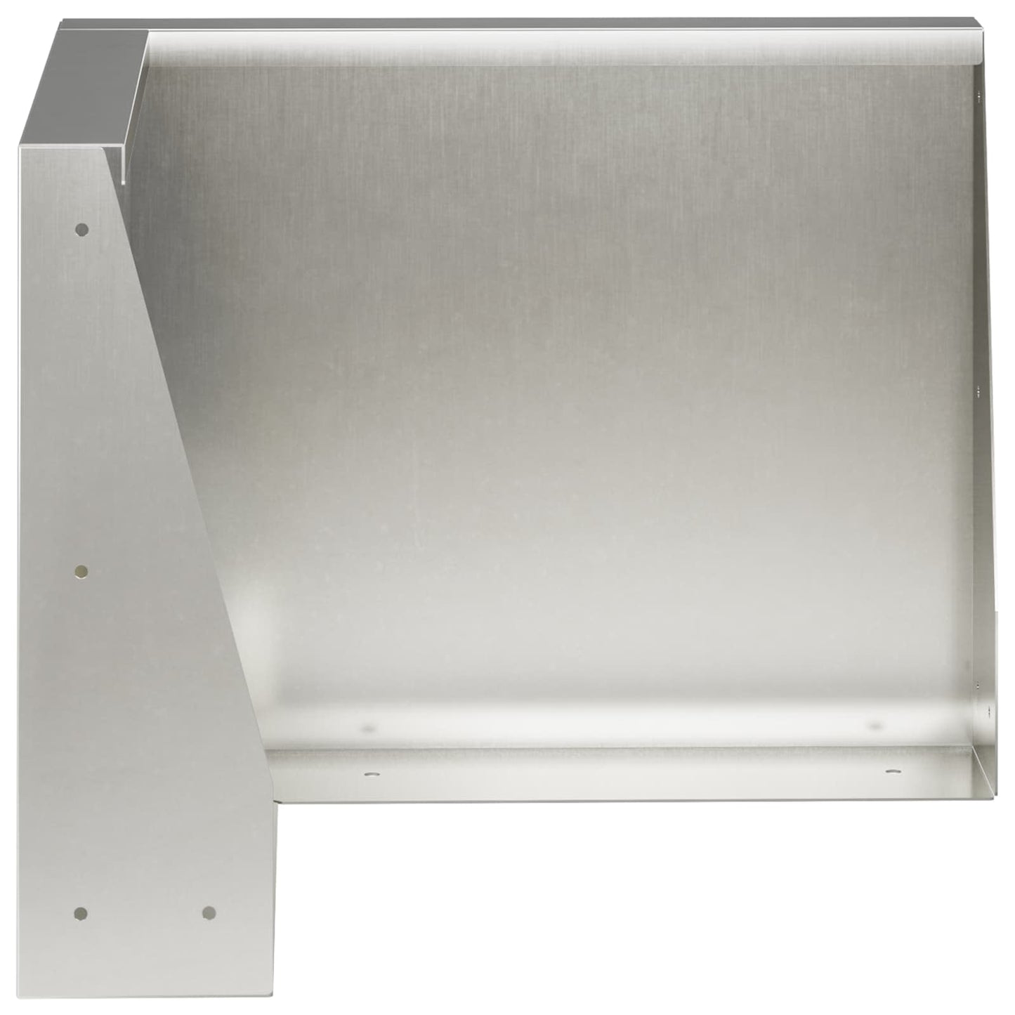 Retaining Wall 50 x 50 x 50 cm Stainless Steel Silver