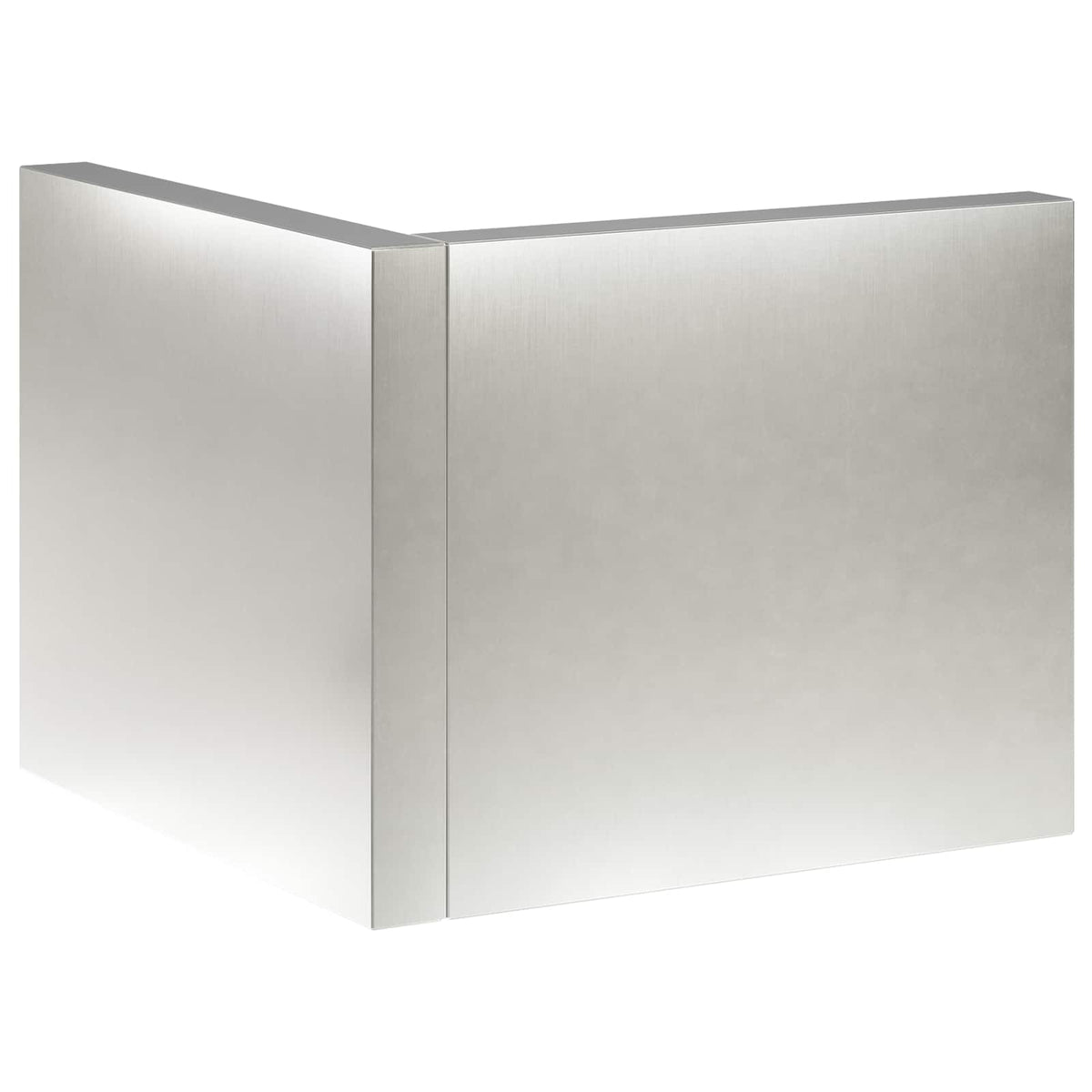 Retaining Wall 2 pcs 50 x 50 x 50 cm Stainless Steel Silver