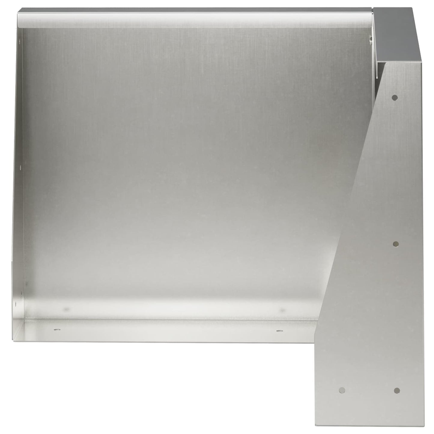 Retaining Wall 2 pcs 50 x 50 x 50 cm Stainless Steel Silver