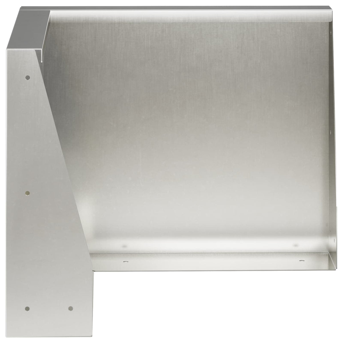 Retaining Wall 2 pcs 50 x 50 x 50 cm Stainless Steel Silver