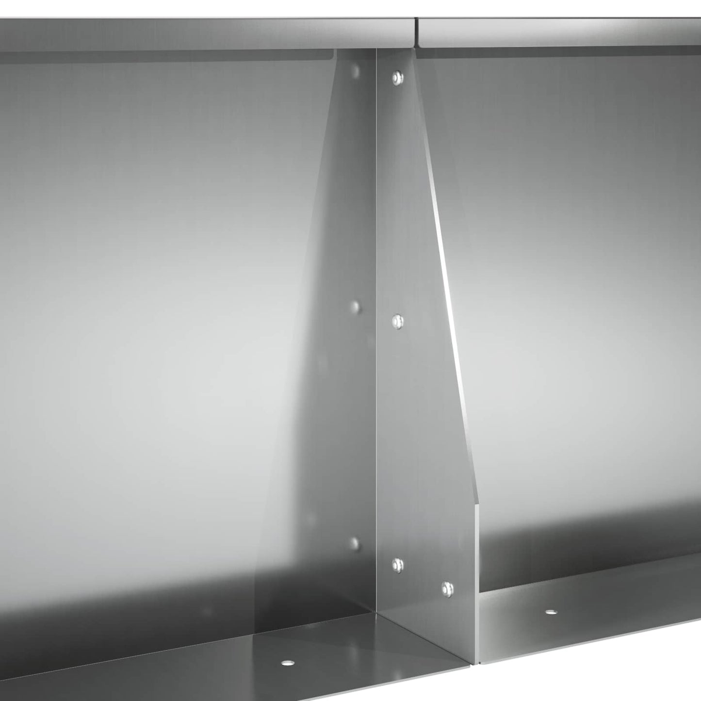Retaining Wall 2 pcs 50 x 50 x 50 cm Galvanised Steel Silver