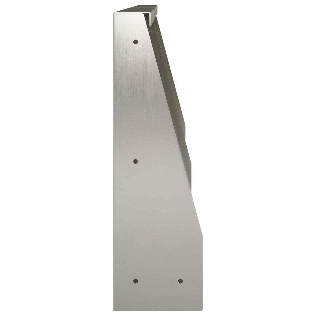 Retaining Wall 2 pcs 40 x 12 x 30 cm Stainless Steel Silver