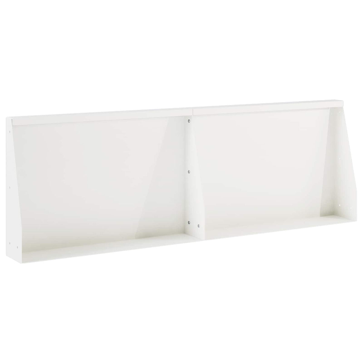 Retaining Wall 2 pcs 60 x 12 x 30 cm Steel White