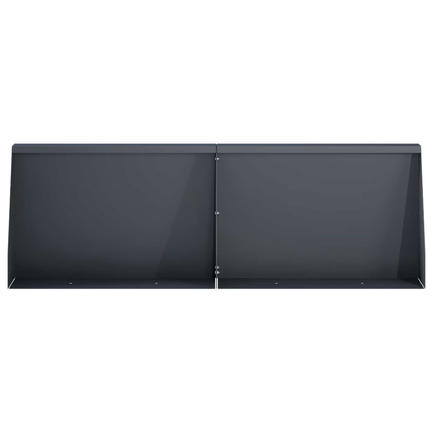 Retaining Wall 2 pcs 60 x 12 x 50 cm Steel Anthracite