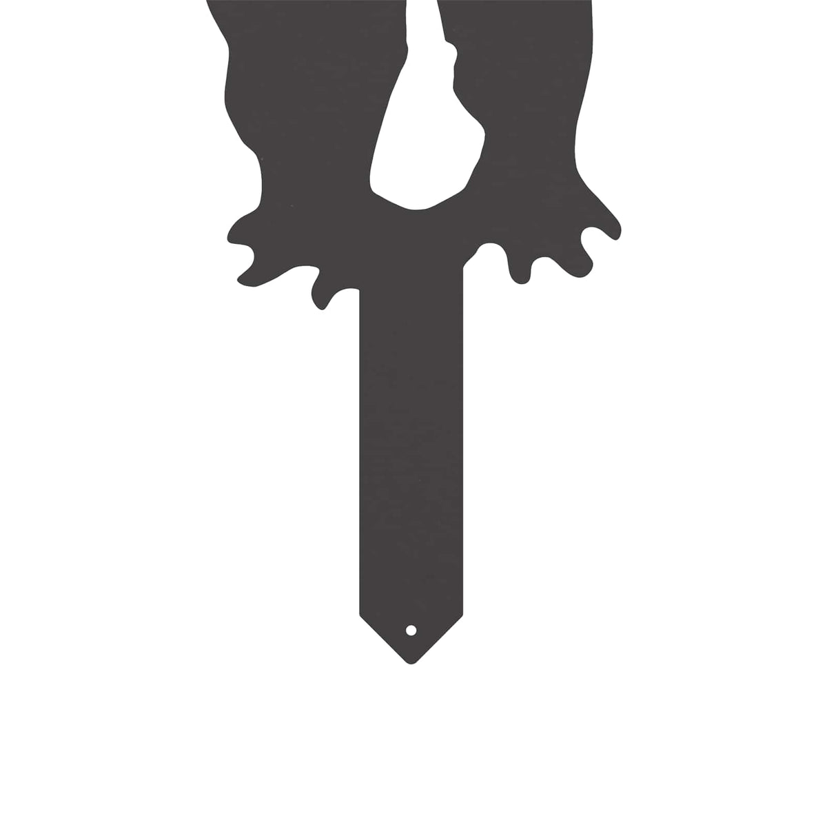 Garden Stake 75.5 x 44 cm Steel Black