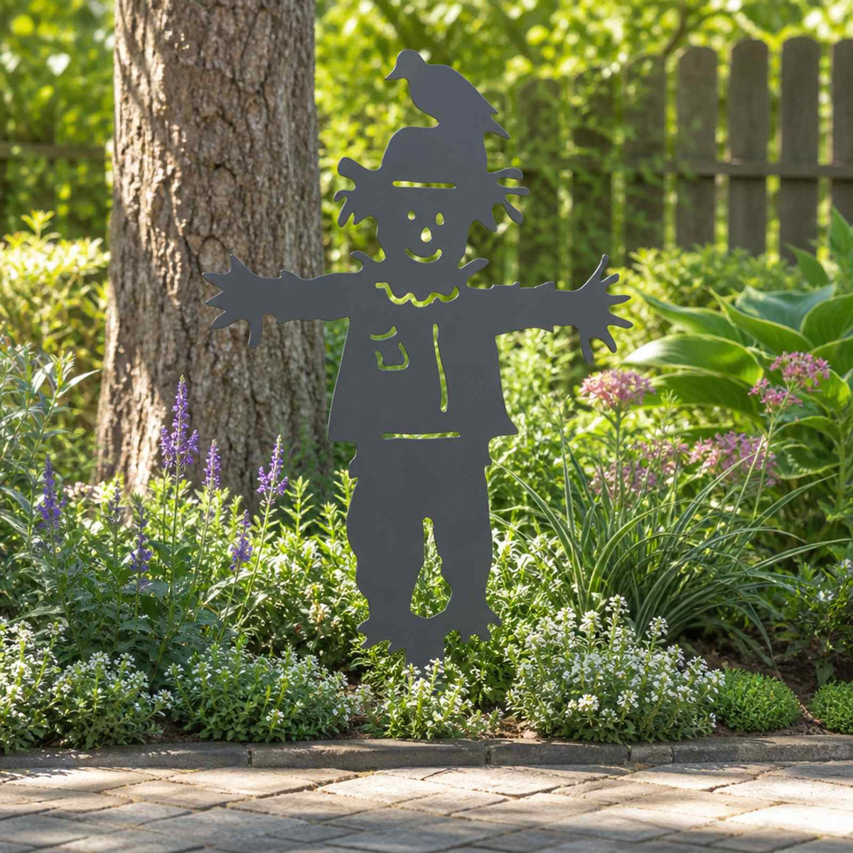 Garden Stake 75.5 x 44 cm Steel Anthracite