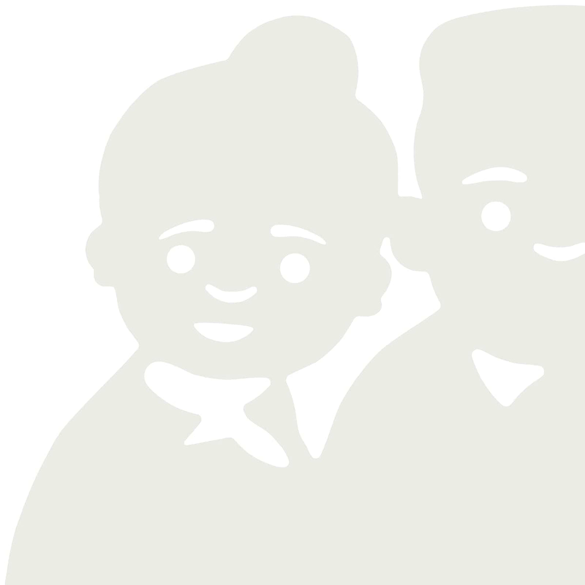 Garden Stake 36.5 x 29 cm Steel White