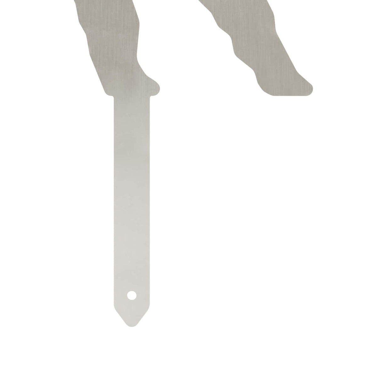Garden Stake 47.5 x 32 cm Stainless Steel Silver