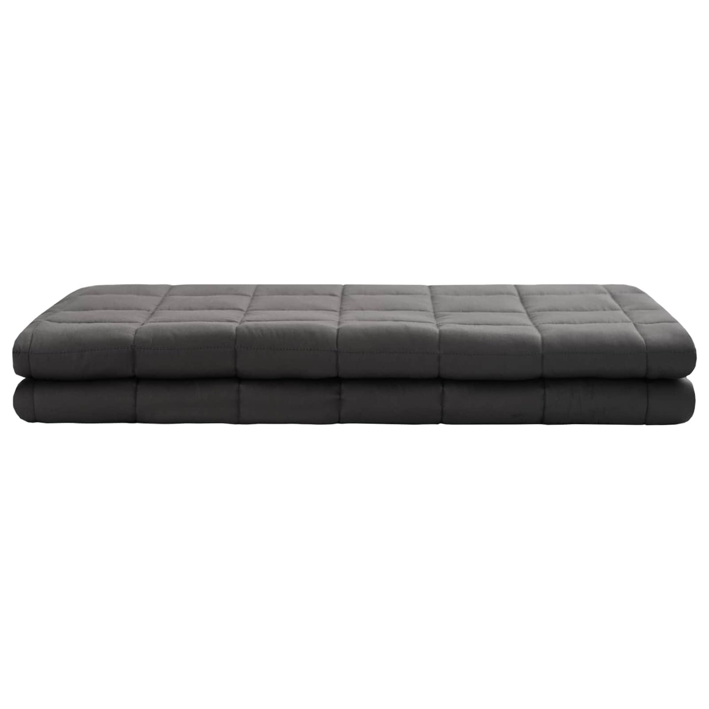 Weighted Blanket Anthracite 140 x 200 cm 6 kg 100% Cotton 205T