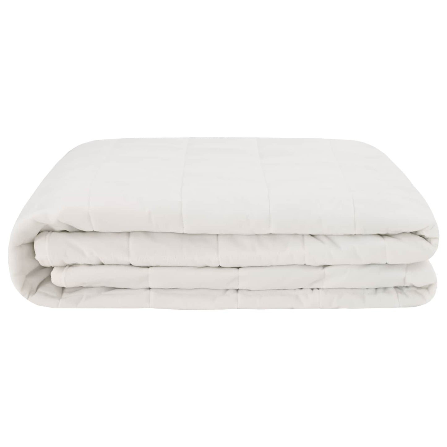 Weighted Blanket White 135 x 200 cm 6 kg 100% Cotton 205T