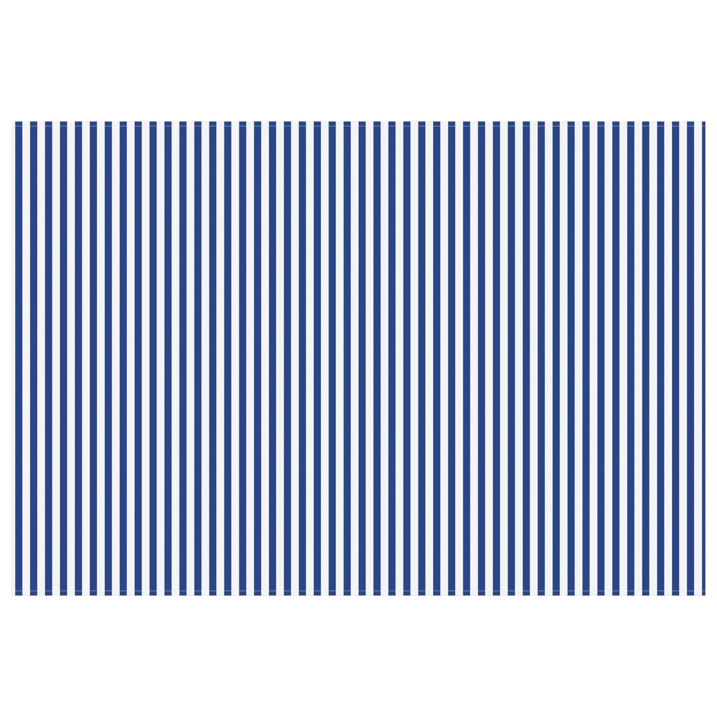 Awning Replacement Fabric Blue and White 400 x 300 cm Polyester