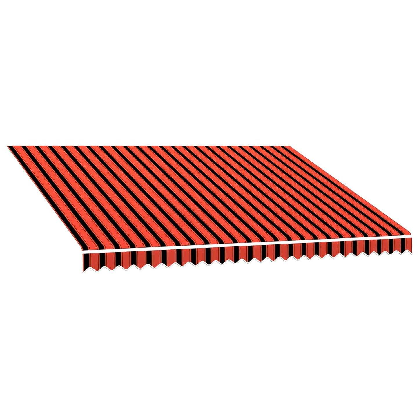 Awning Replacement Fabric Orange and Brown 350 x 250 cm