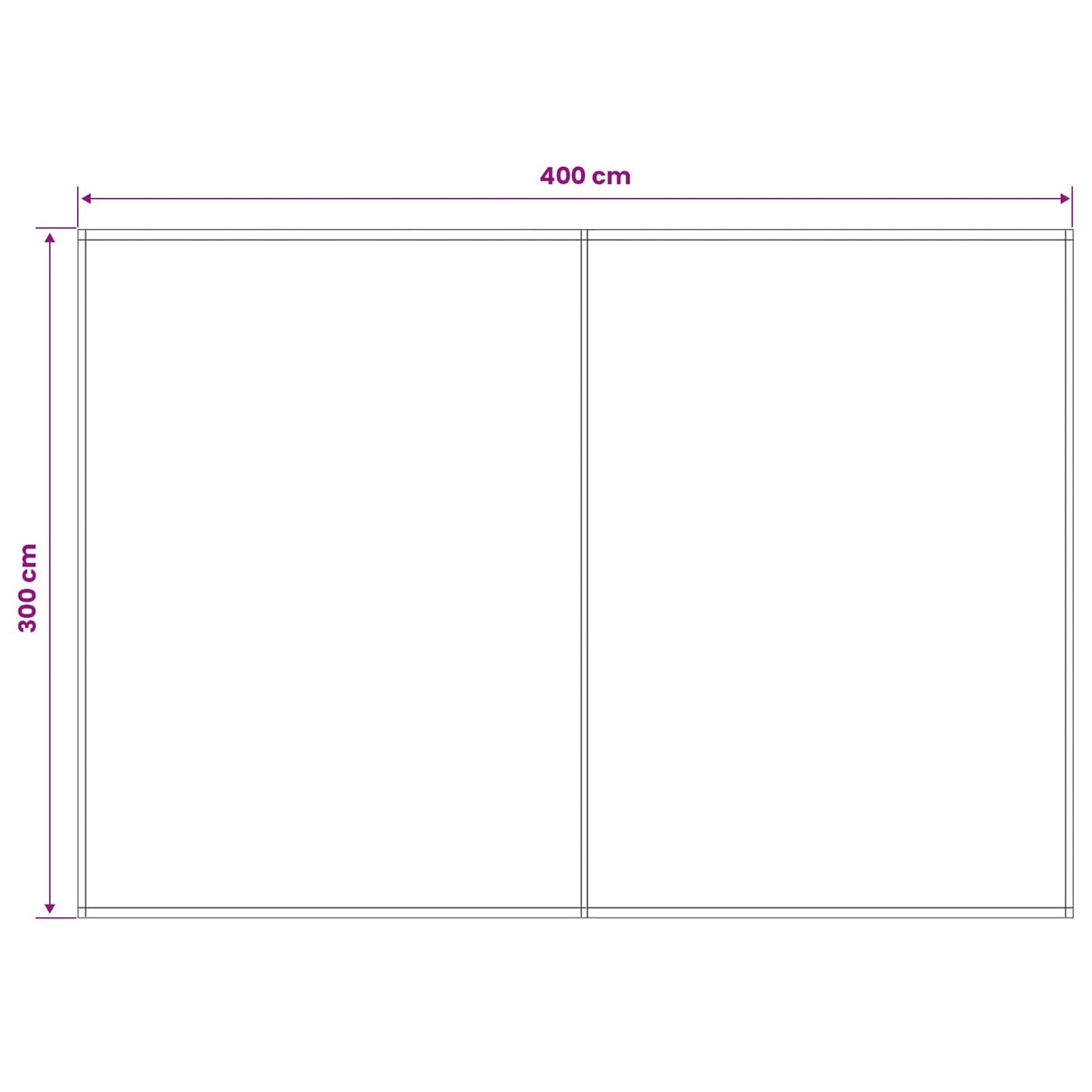 Awning Replacement Fabric Brown 400 x 300 cm Polyester