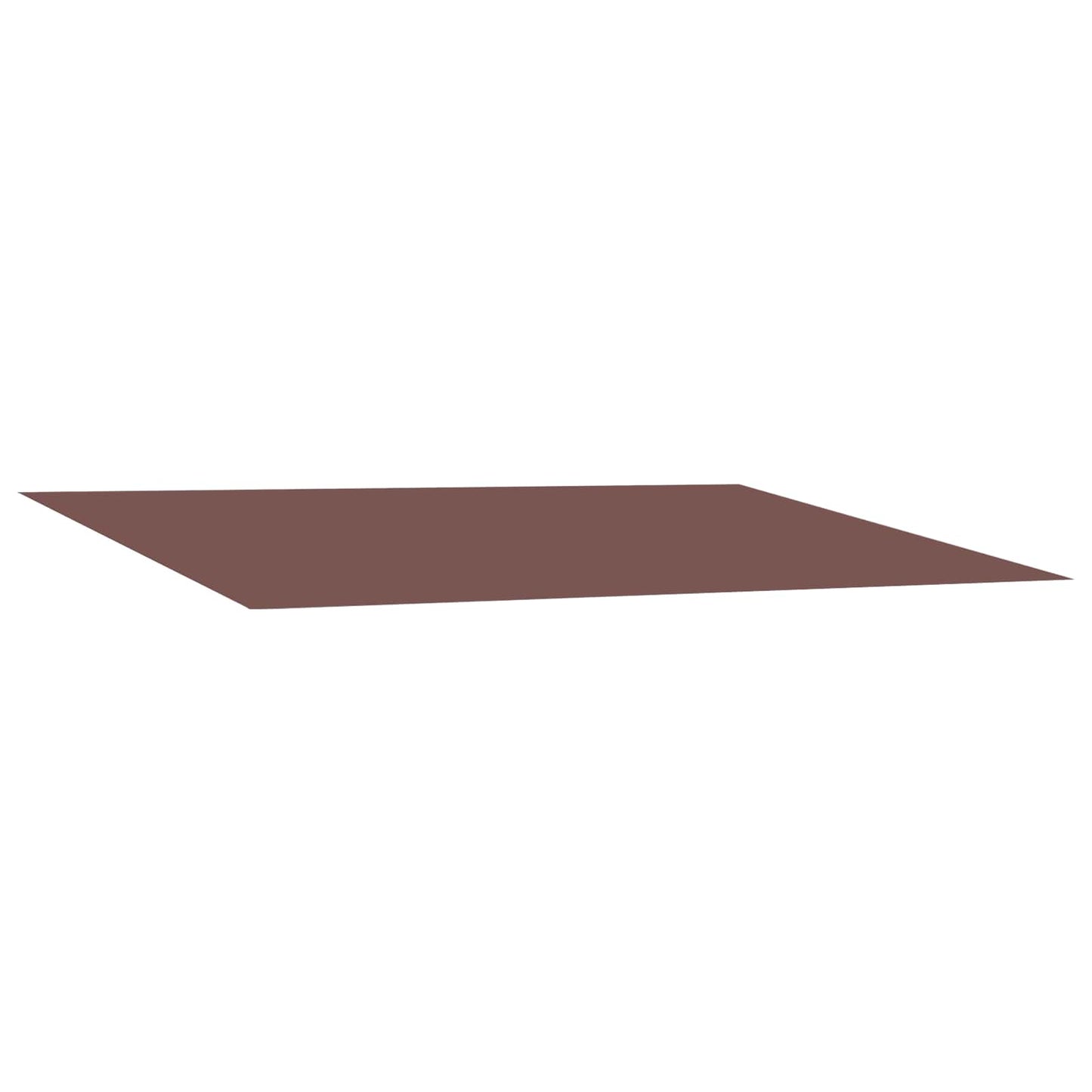 Awning Replacement Fabric Brown 450 x 350 cm Polyester