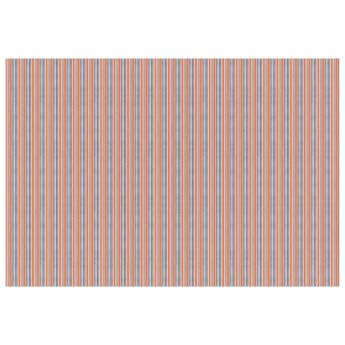 Awning Replacement Fabric Blue and Orange 500 x 350 cm