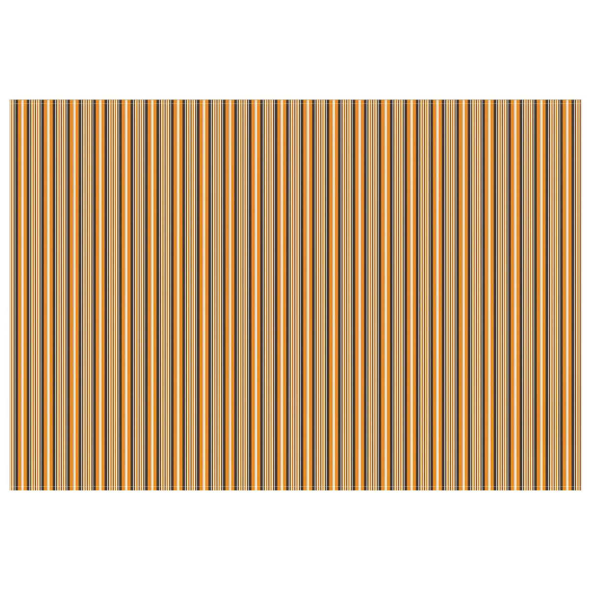 Awning Replacement Fabric Orange and Black 400 x 350 cm