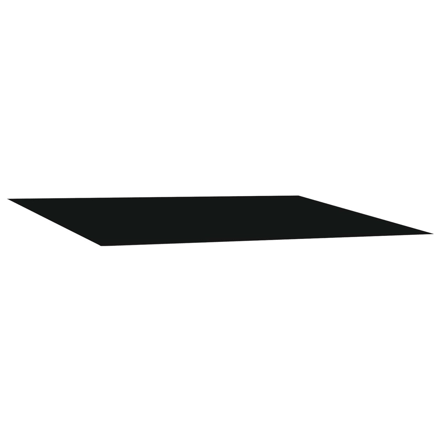 Awning Replacement Fabric Black 400 x 300 cm Polyester