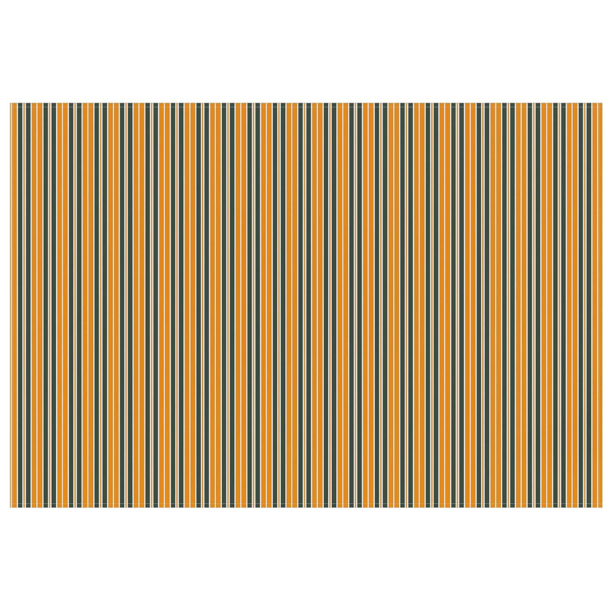 Awning Replacement Fabric Green and Yellow 600 x 300 cm