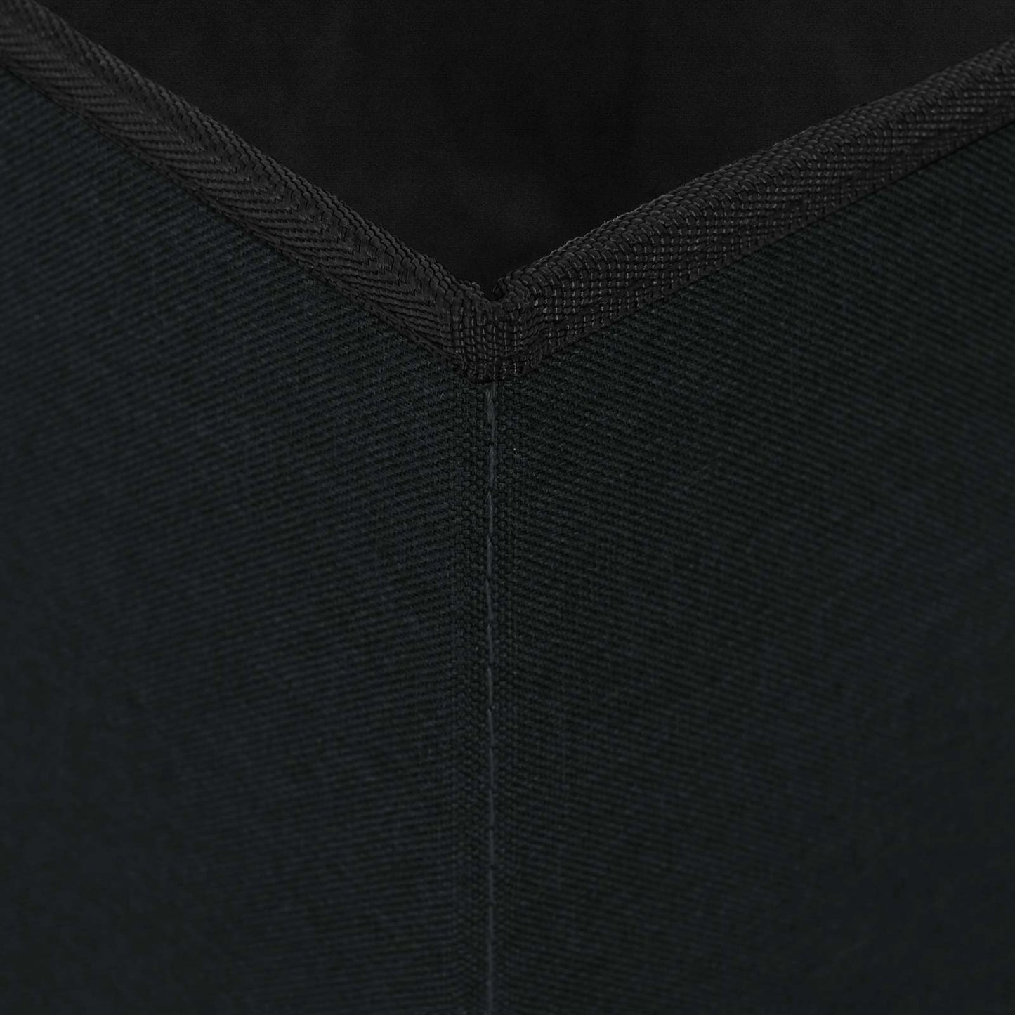 Foldable Storage Bench Black 180 kg 80 L 77 x 38 x 38 cm Linen
