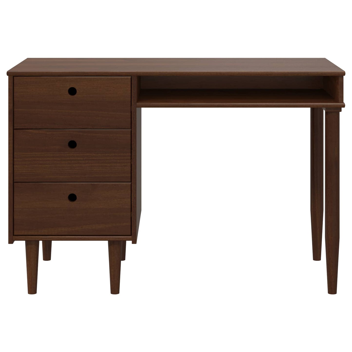 Desk BILBAO Dark Caramel 114 x 53 x 75 cm